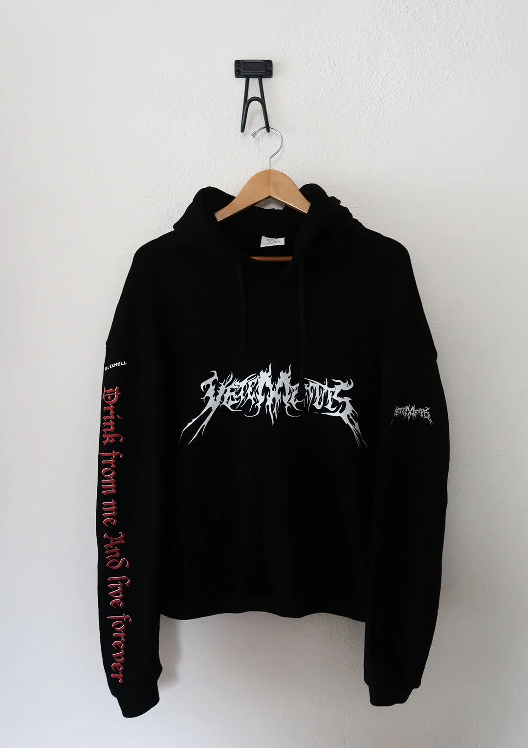 Vetements Total Fucking Darkness Hoodie