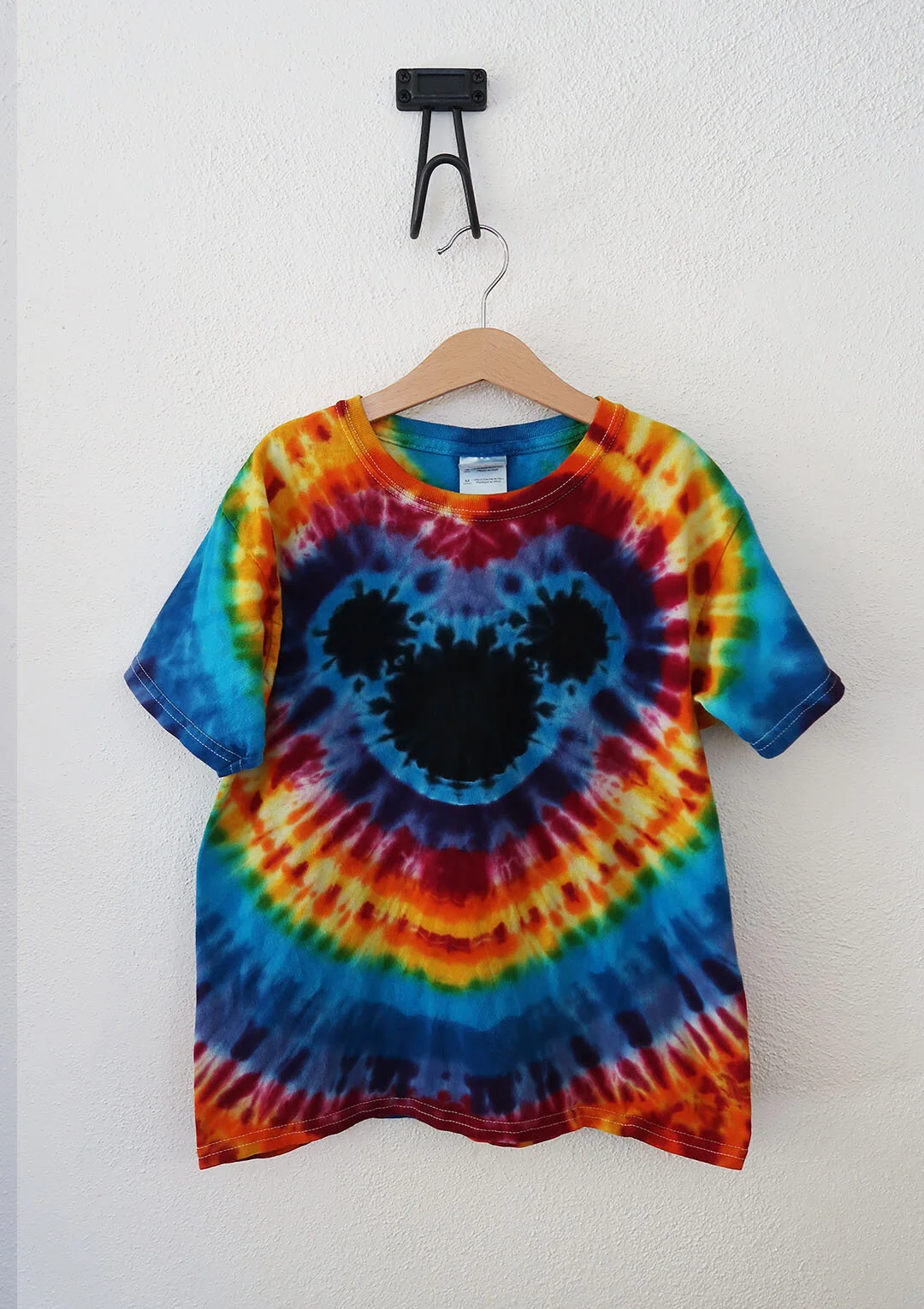 Multicolor Mickey Tie Dye Kids T-Shirt