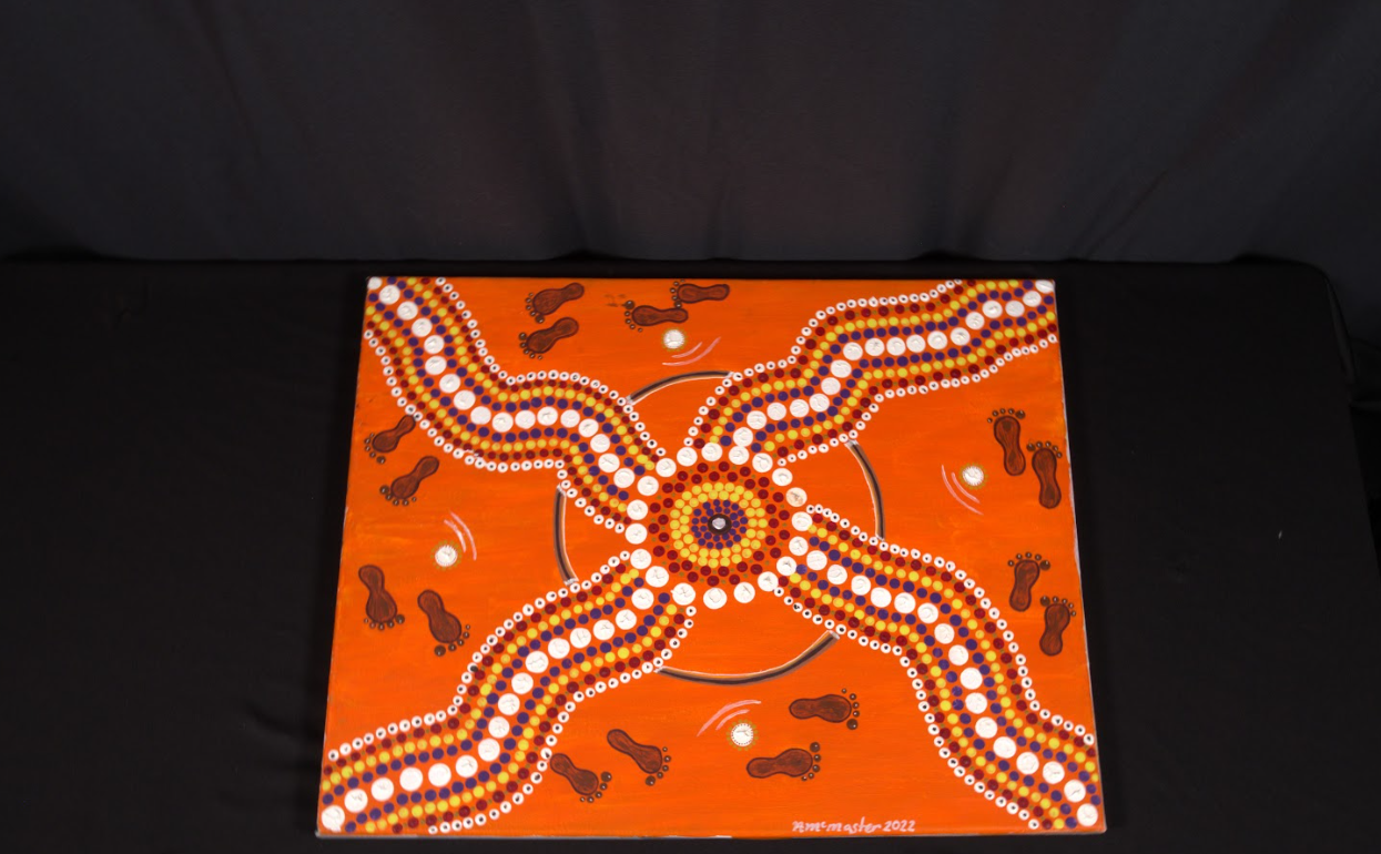 AW013 Footprints Artwork