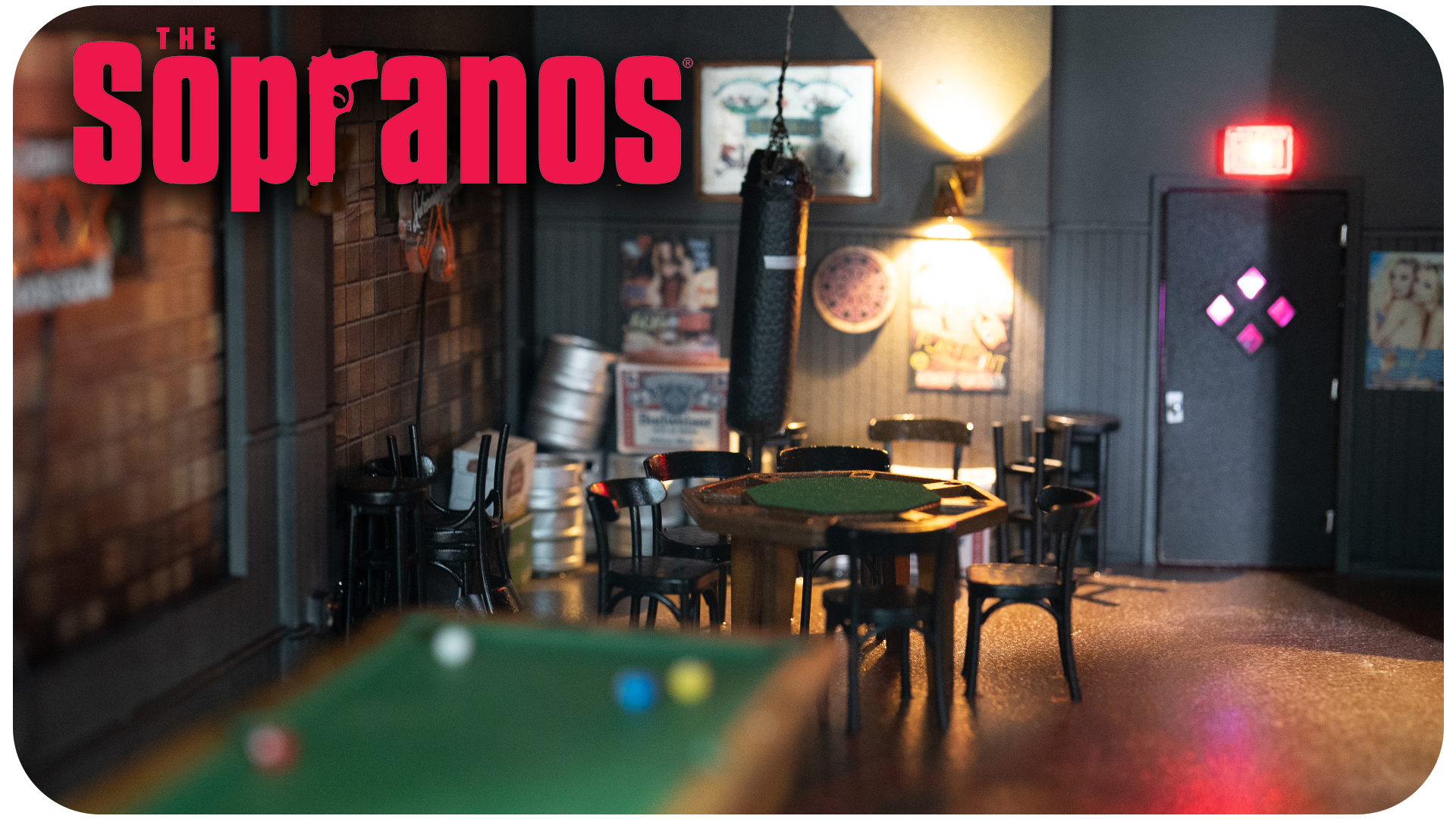 THE SOPRANOS: BADA BING BACK OFFICE