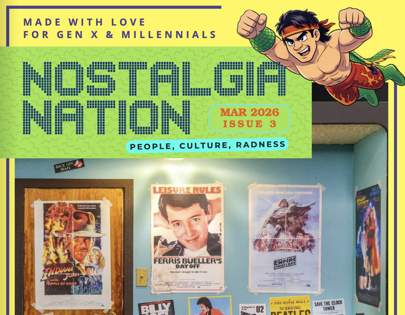 David Miniatures: Creator Spotlight in Nostalgia Nation Magazine