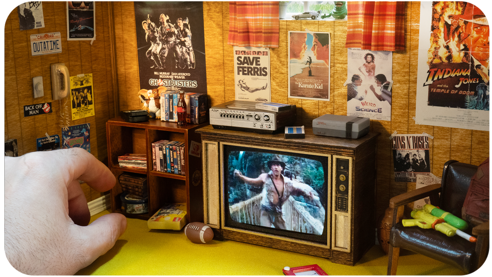 DAVID MINIATURES - RETRO ROOMS