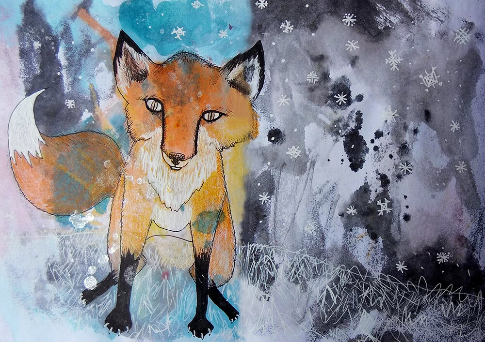 Sketchbook Proj Fox in Snow.jpg