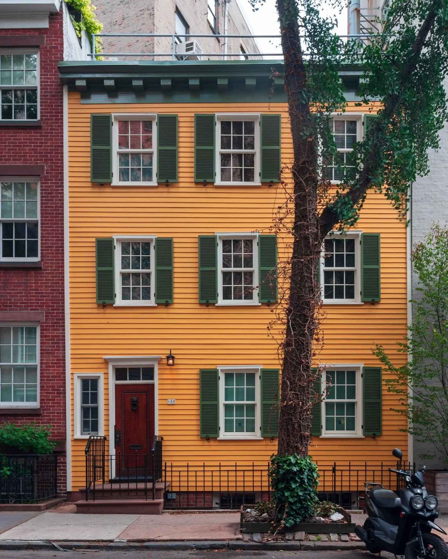 132 Charles Street is one of the oldest remaining home in the West Village, it was built by Matthew Armstrong, a carpenter, in 1819 and originally had two stories. At the time of its construction, the area that&rsquo;s now the West Village was just s