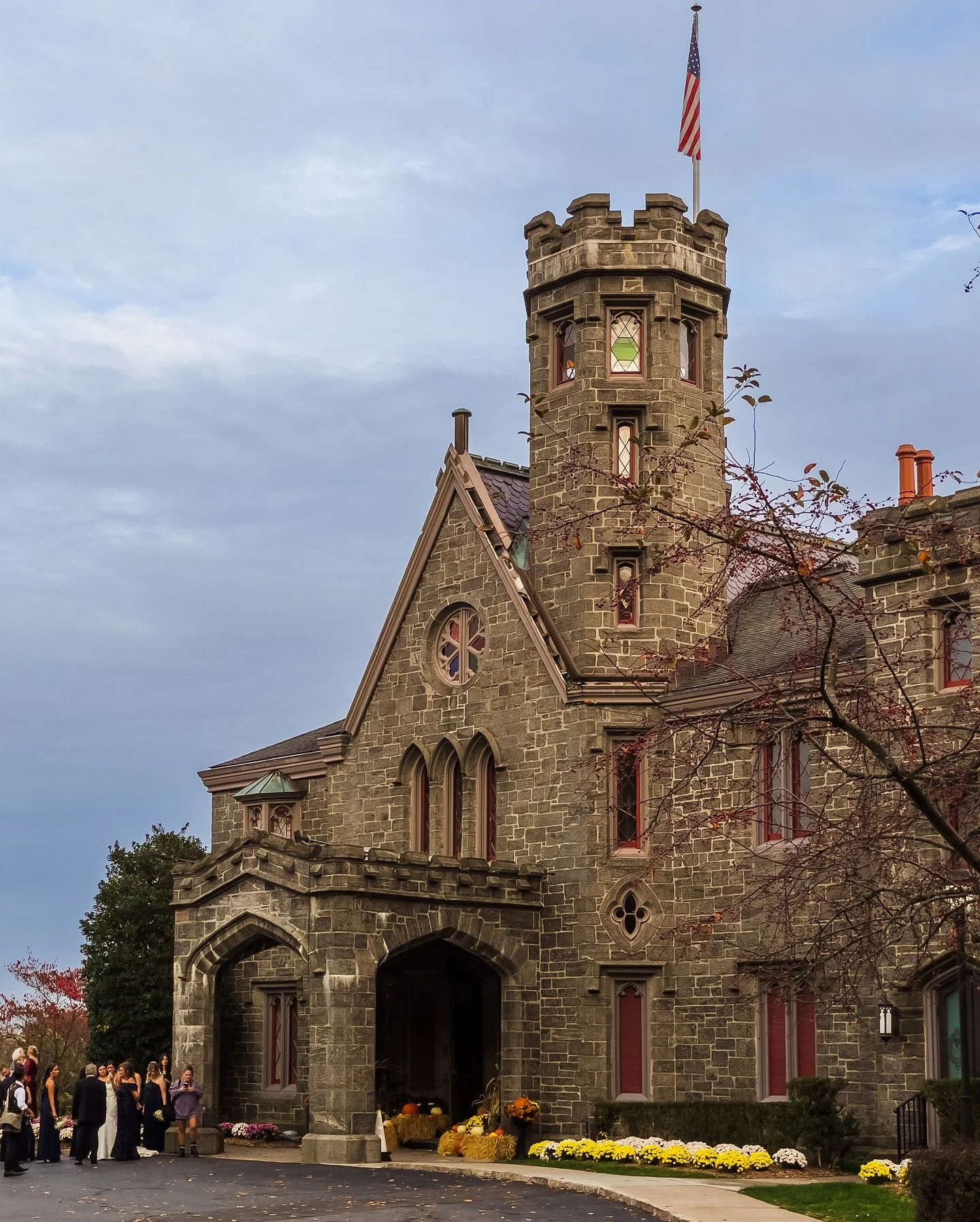 Whitby Castle is one of the many former 19th Century mansions in Westchester that is accessible to the public. Built in 1852 for financier William Chapman and designed by architect Alexander Jackson Davis, this castle overlooks Long Island Sound and 