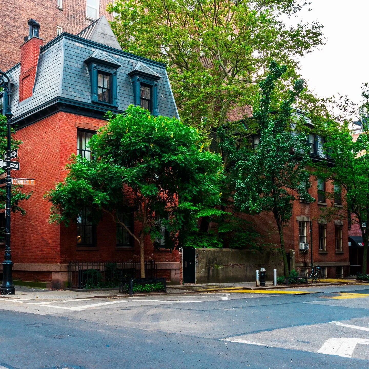 Looking at these West Village houses now, you wouldn&rsquo;t think that they were built for someone of modest means. Yet in 1832 when they were built, their owner was a Mr. Peter Huyler who was a milkman. Today you would probably need to own a dairy 