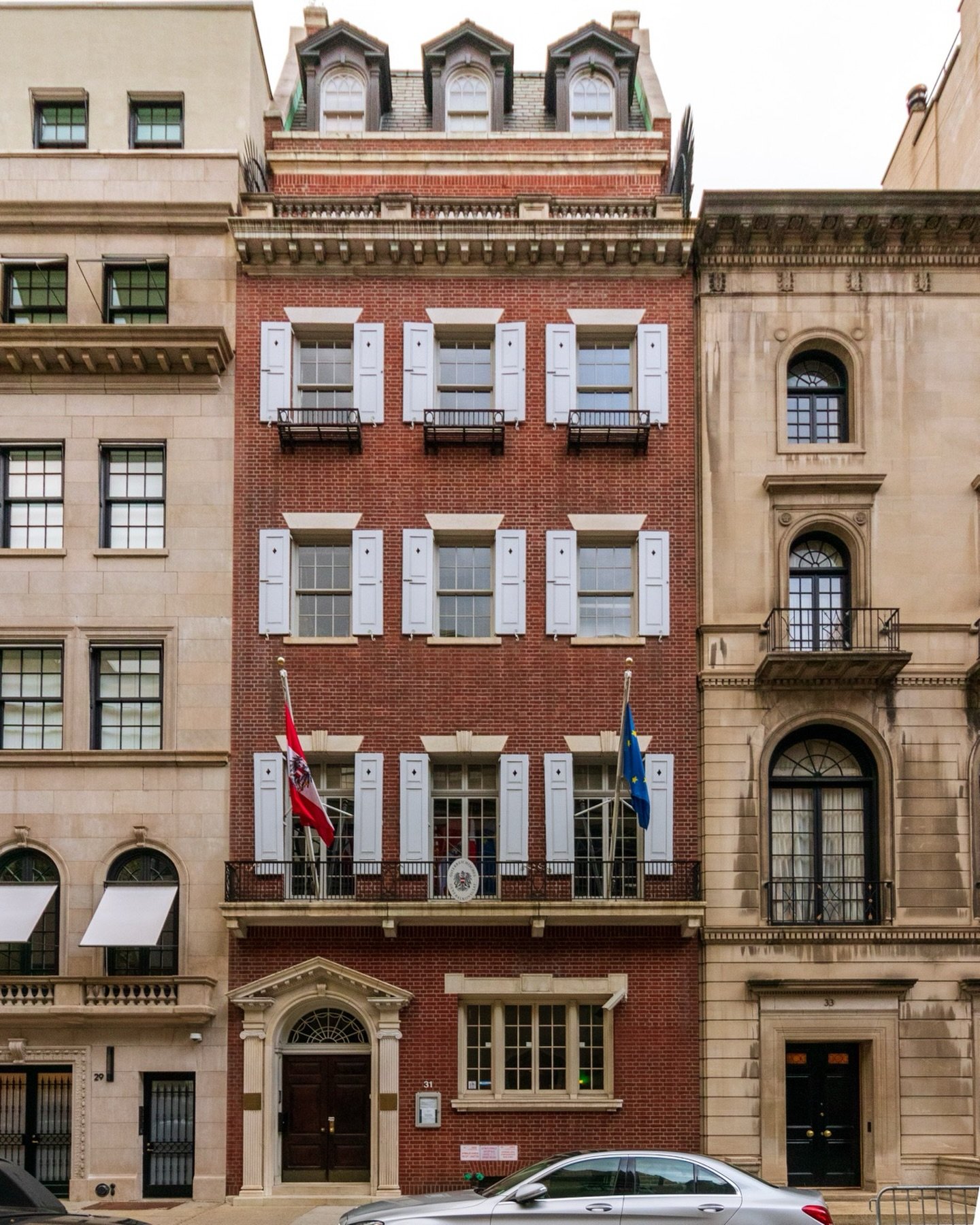 If I asked you to picture an Austrian Consulate, you probably would think of a similar building. It&rsquo;s appropriate then that Austria&rsquo;s consulate in New York has been located here at 31 East 69th Street since 1952. This stately townhouse wa