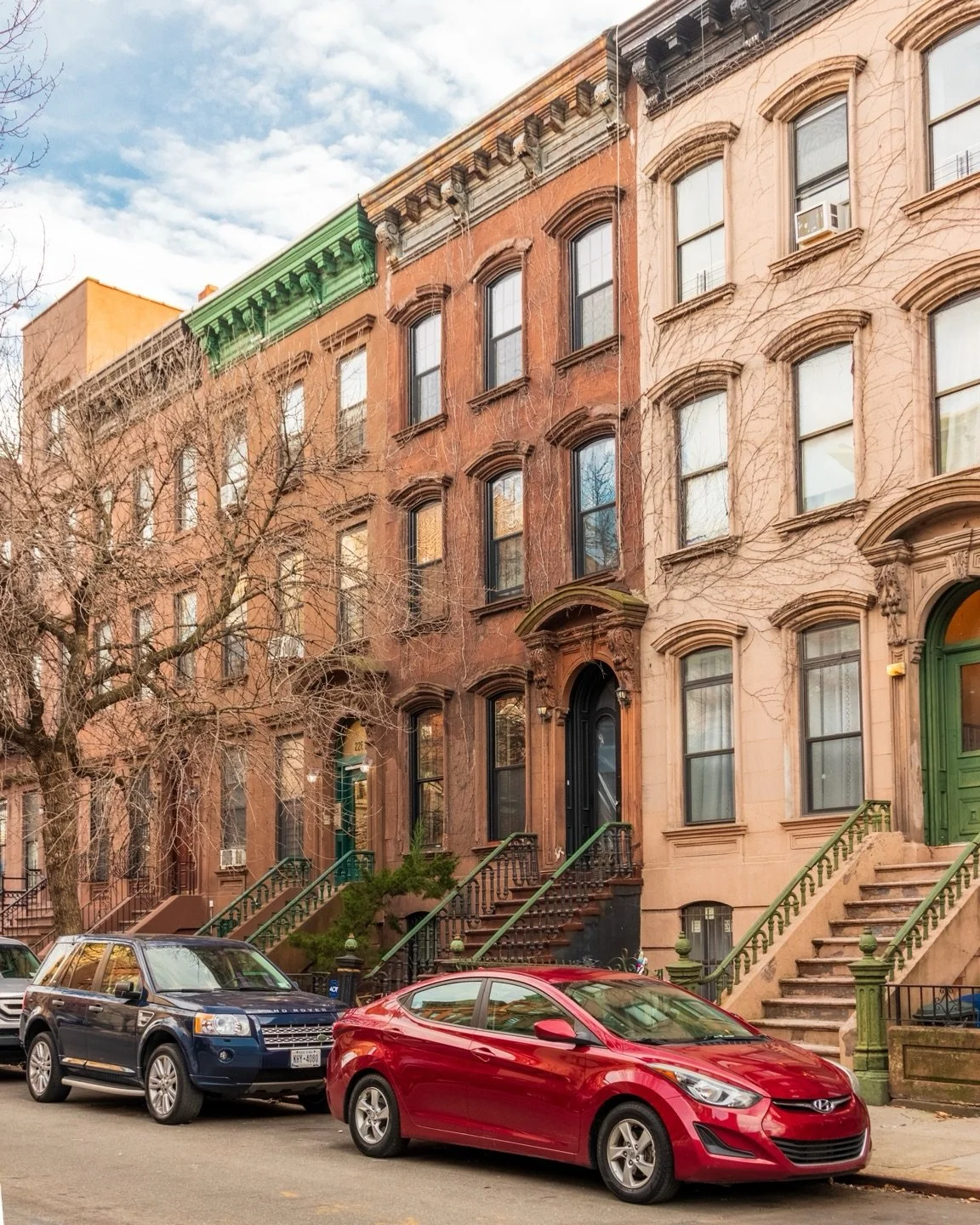 This handsome townhouse on 127th Street is the former home of Langston Hughes, who spent the last twenty years of his life here. The townhouse was built in 1869 by Alexander Hanson for developers James Meager and Thomas Hanson. This Italianate browns