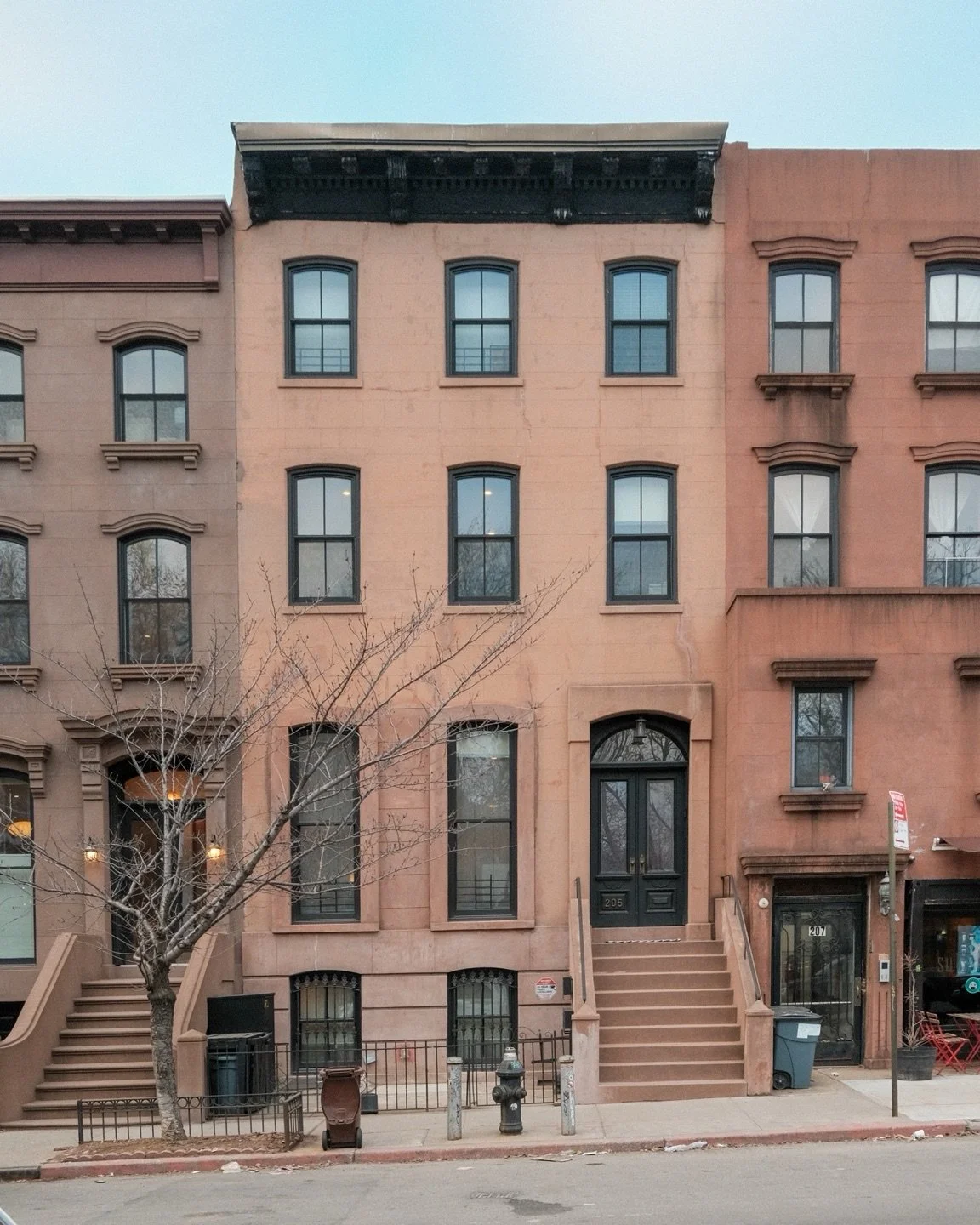 This home at 205 DeKalb Avenue dates back to the 1860s and is most notable for being the home of Dr. Susan McKinney-Stewart, the first Black woman to graduate from medical school in the state of New York. Dr. McKinney-Stewart was born to a large fami