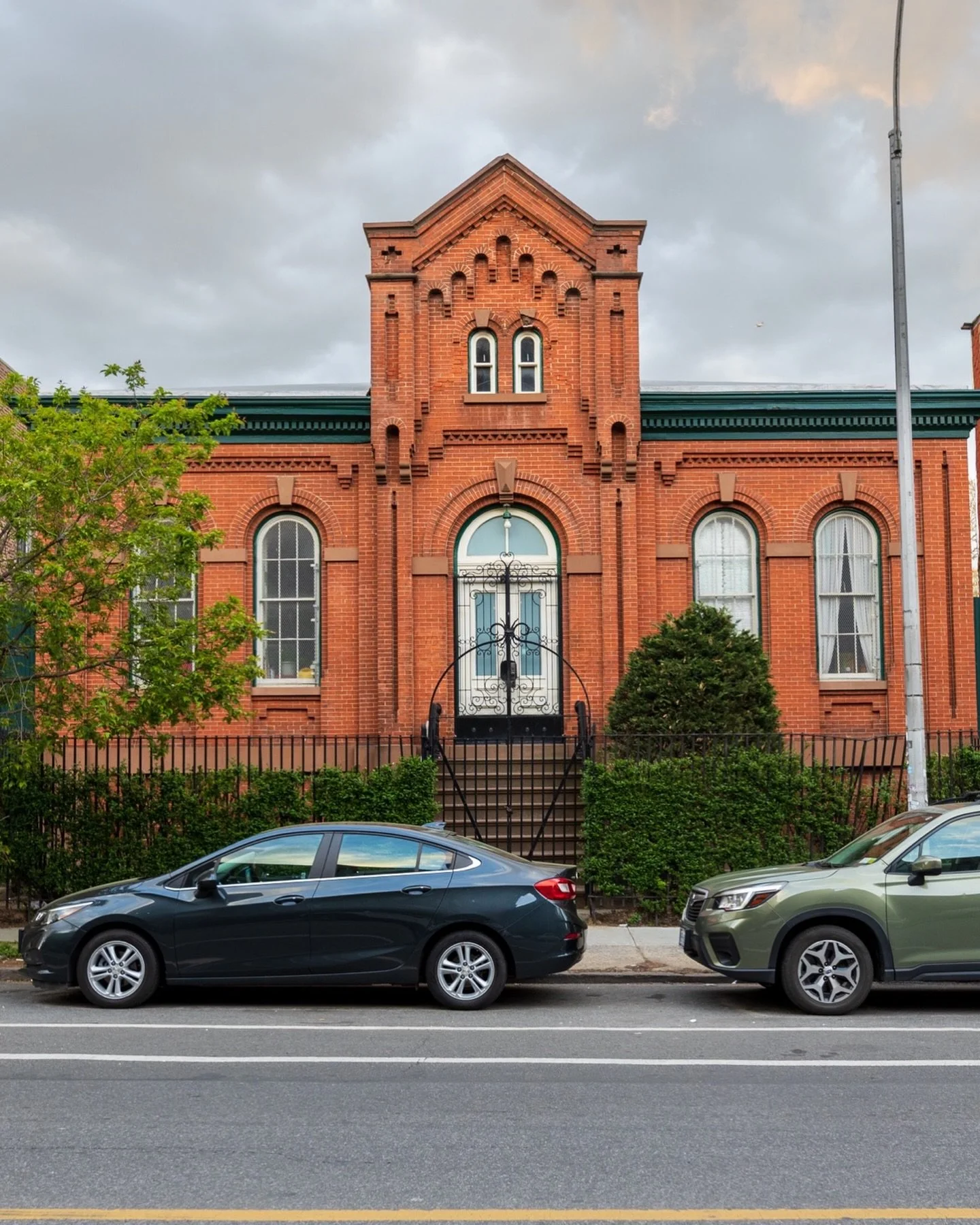 This building is a sobering reminder that segregation based on race was not just exclusive to the American South, and had official standing in New York. This is the former Colored School No. 3 at 270 Union Avenue in Williamsburg Brooklyn. It was buil
