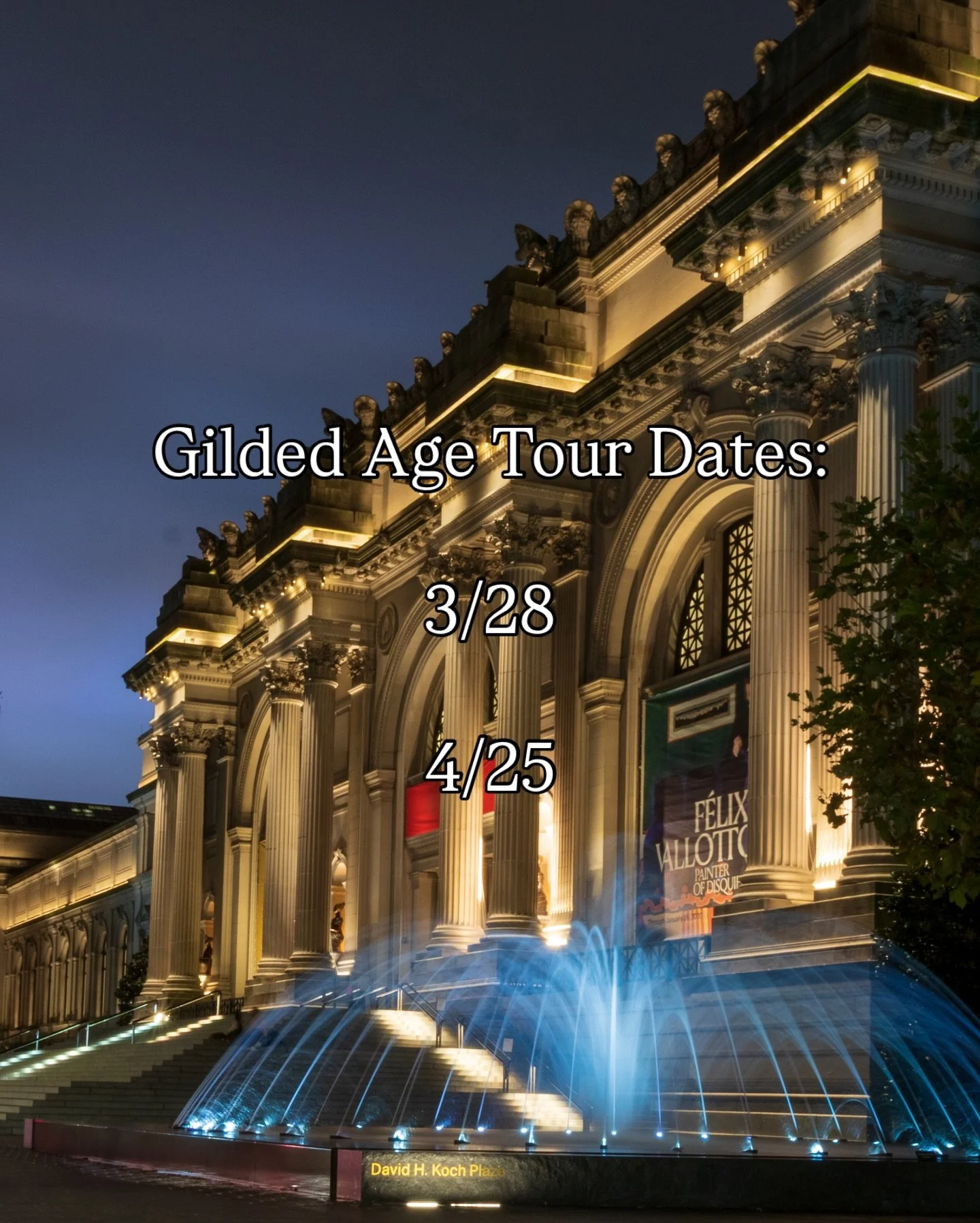 *NEW TOUR DATES*
It&rsquo;s that time of year again, the days are getting longer and the weather hopefully better. I have 6 upcoming tours in March and April for my Gilded Age, Brooklyn Heights, Park Slope and Lower Manhattan Tours. Tickets are avail