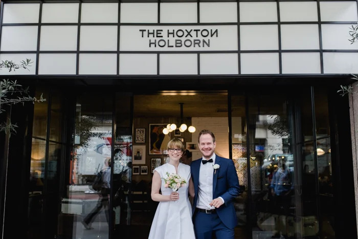 Intimate wedding at Camden Town Hall