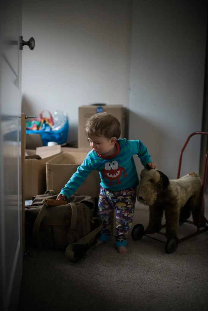 Photographing my boy...