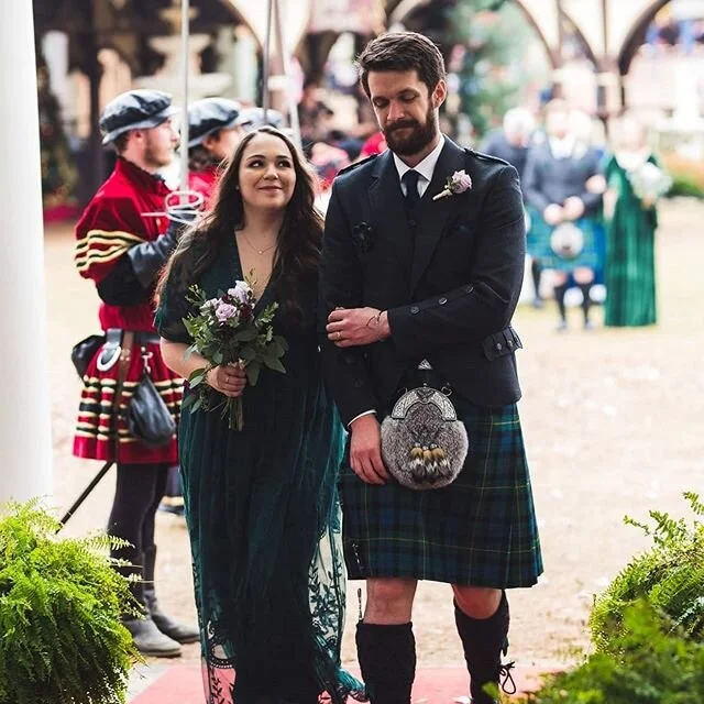 'twas a simpler time whence we gathered for Sir and Lady McGarza. Practice thou safety measures and ye shall prevail!!