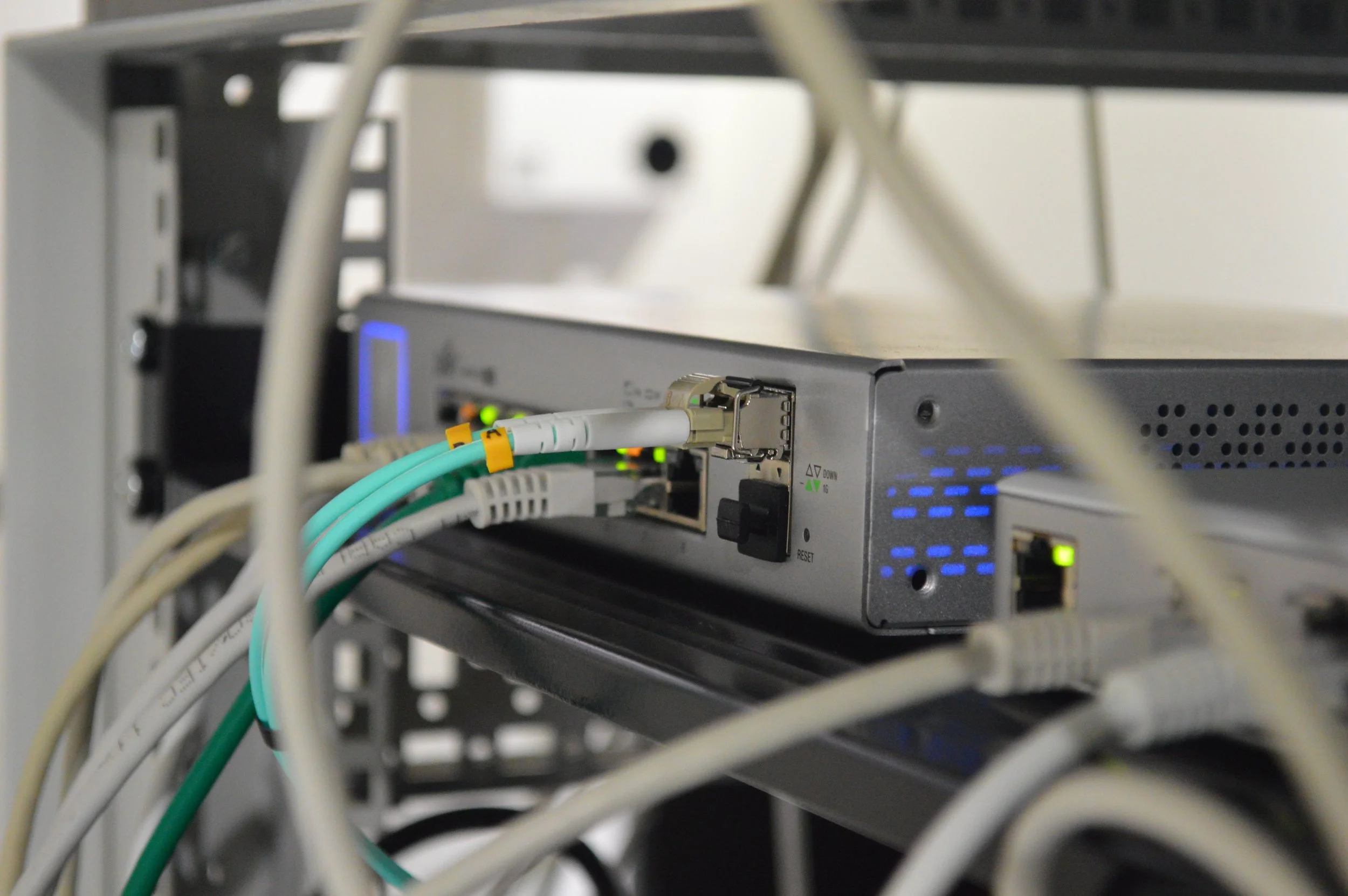 LAN A cat5E UTP LAN with a 16 port 10/100 Mbps network switch has been installed at the Observatory. NTP Server A Motorola M12+ GPS Timing receiver has been connected to a Pentium III PC with 128Mytes of RAM running FreeBSD 6.1 to create a Stratum 1 NTP server. The NTP server clock typically synchronises to UTC to better than 10us. This server will allow all PCs,other than laptops, connected to the observatory LAN to accurately synchronise their internal clocks to UTC. Linux and FreeBSD machines should synchronise to better than 1 millisecond, whereas Windows machines should synchronise to within100 milliseconds or so. Laptops and some other modern computers cannot be accurately synchronised due to the power saving features which vary the processor clock frequency unless expensive custom hardware clocks and software drivers are used. The receiver and Computer currently work well on the test bench. A GPS antenna has yet to be installed at the observatory and the receiver has to be mounted in a rack mount enclosure.