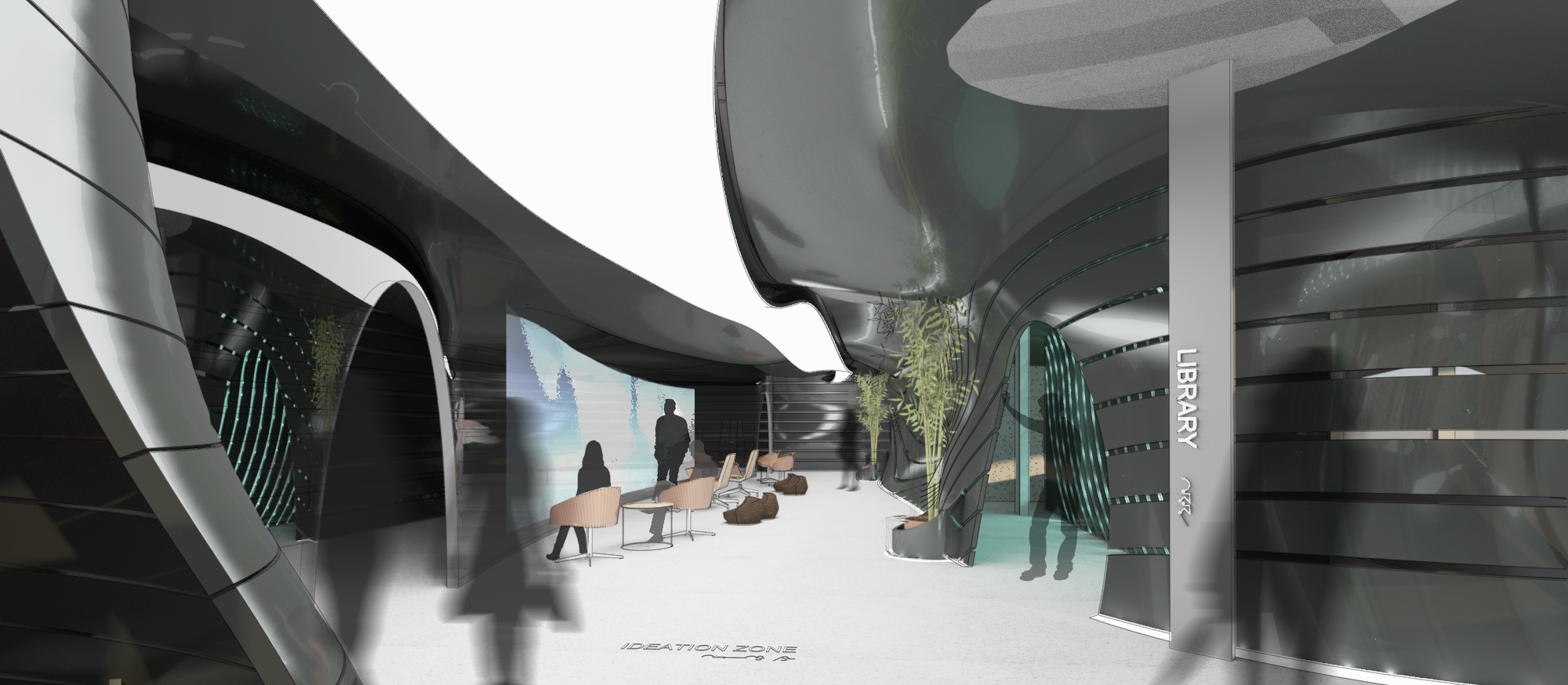 Ideation Zone &amp; Virtual Library