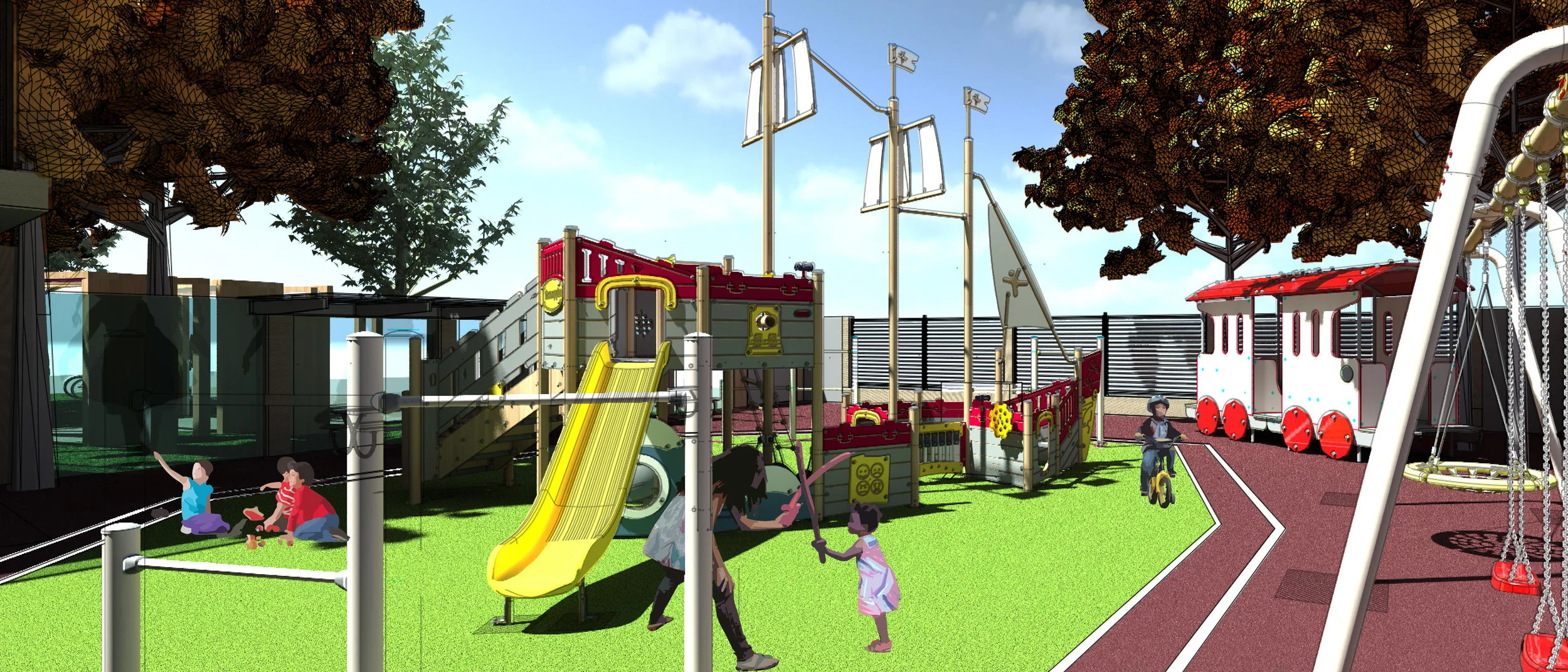 Ground Floor Playground For 2-4yo