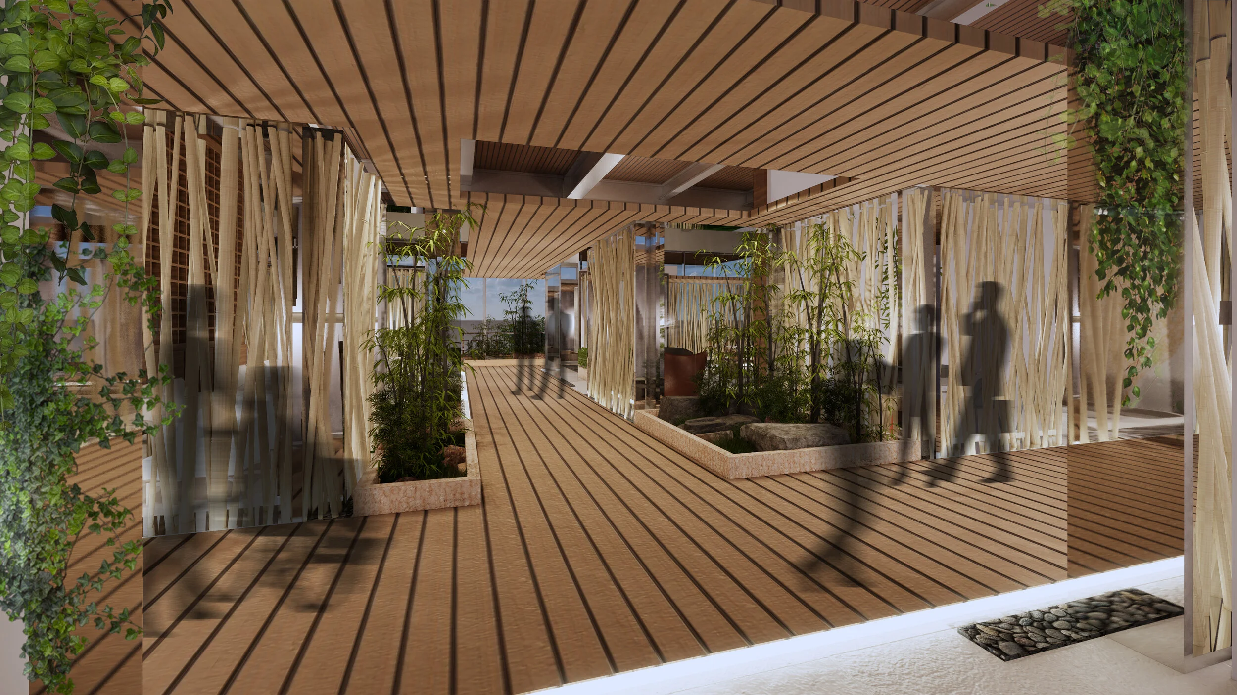 Upper Level Wellness Center - Vista Crossways Overlooking Garden Islands