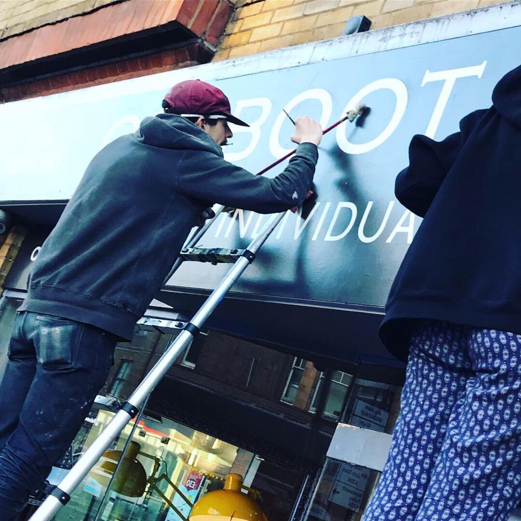 All styles of Sign Painting