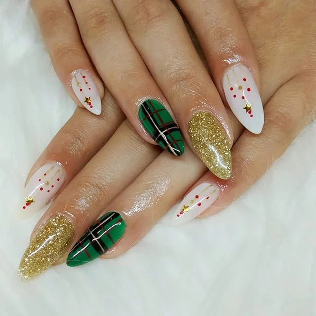 #christmasnails #クリスマスネイル 🎅❄⛄