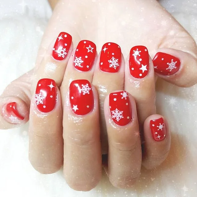 #christmasnails 🎅 🌟