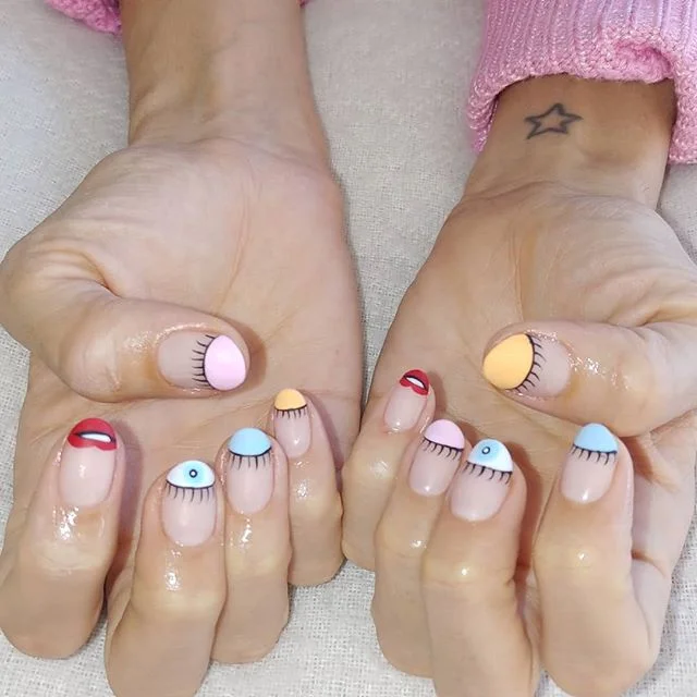 #baselnails #artbasel 🌞❤