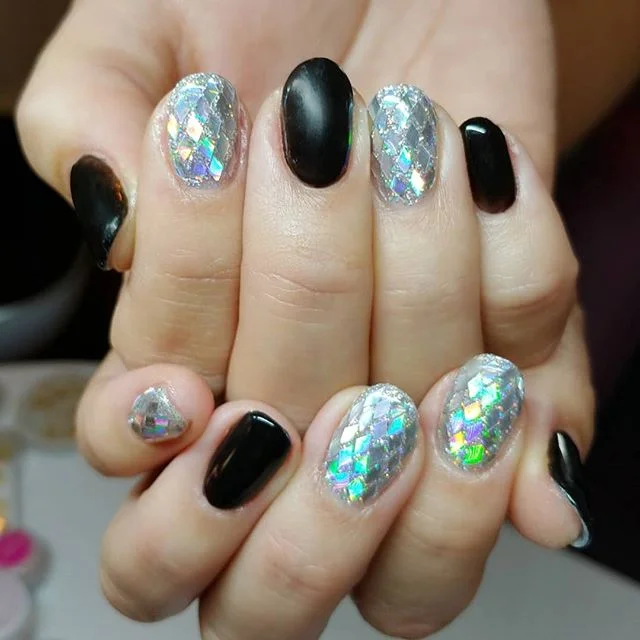 #disco 🌠⭐#nails #キラキラネイル 😍