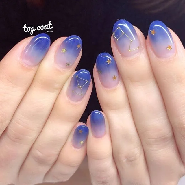 Nail Salon Top Coat English Menu