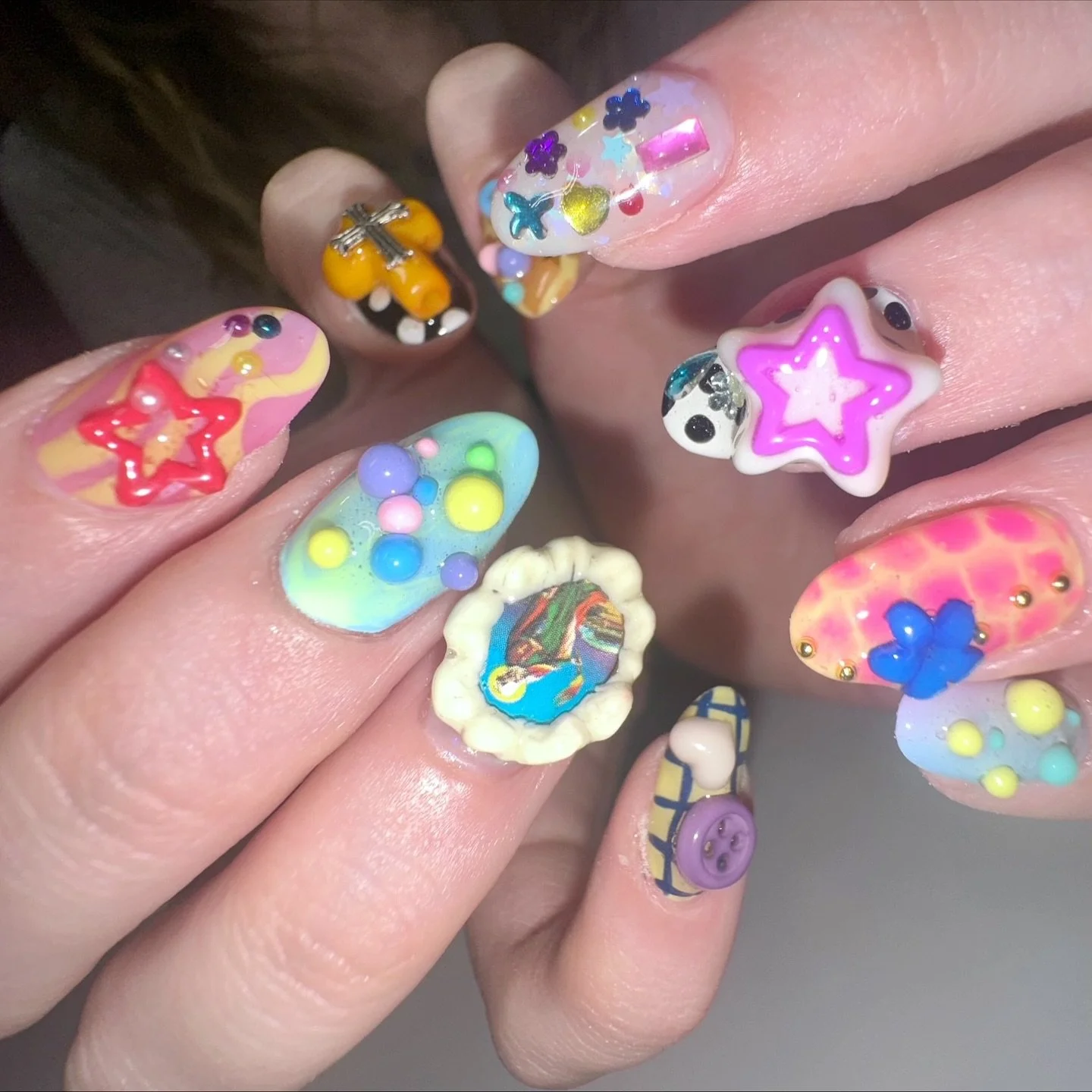 Tokyo Nail Salon 🦁 English/日本語対応
@mami_topcoat #kawaiinails #tokyonails #nails #cutenails #3Dnails #shimokitazawa #下北沢ネイルサロン