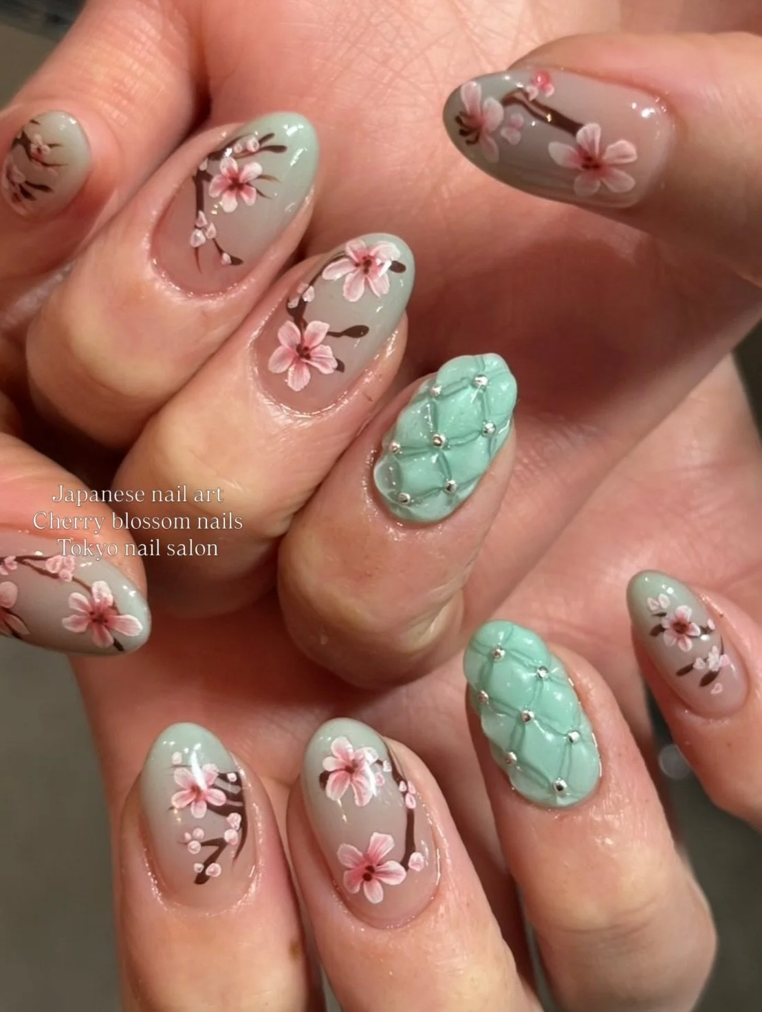 @leona_topcoat 
Tokyo nail salon 
Japanese nail art 💅
Sakura nail design
English friendly nail salon

#tokyonails
#tokyonailsalon
#japanesenailart
#tokyonailart
#cherryblossom