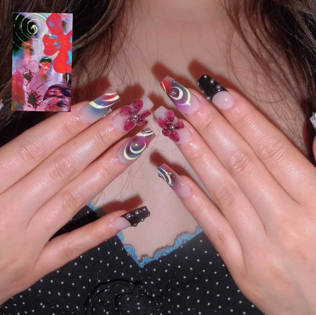 Bring your own inspo pic ✨ by @rio__topcoat 

Tokyo nail salon 
#nailart #tokyonails #japanesenailart #tokyonailsalon #下北ネイル