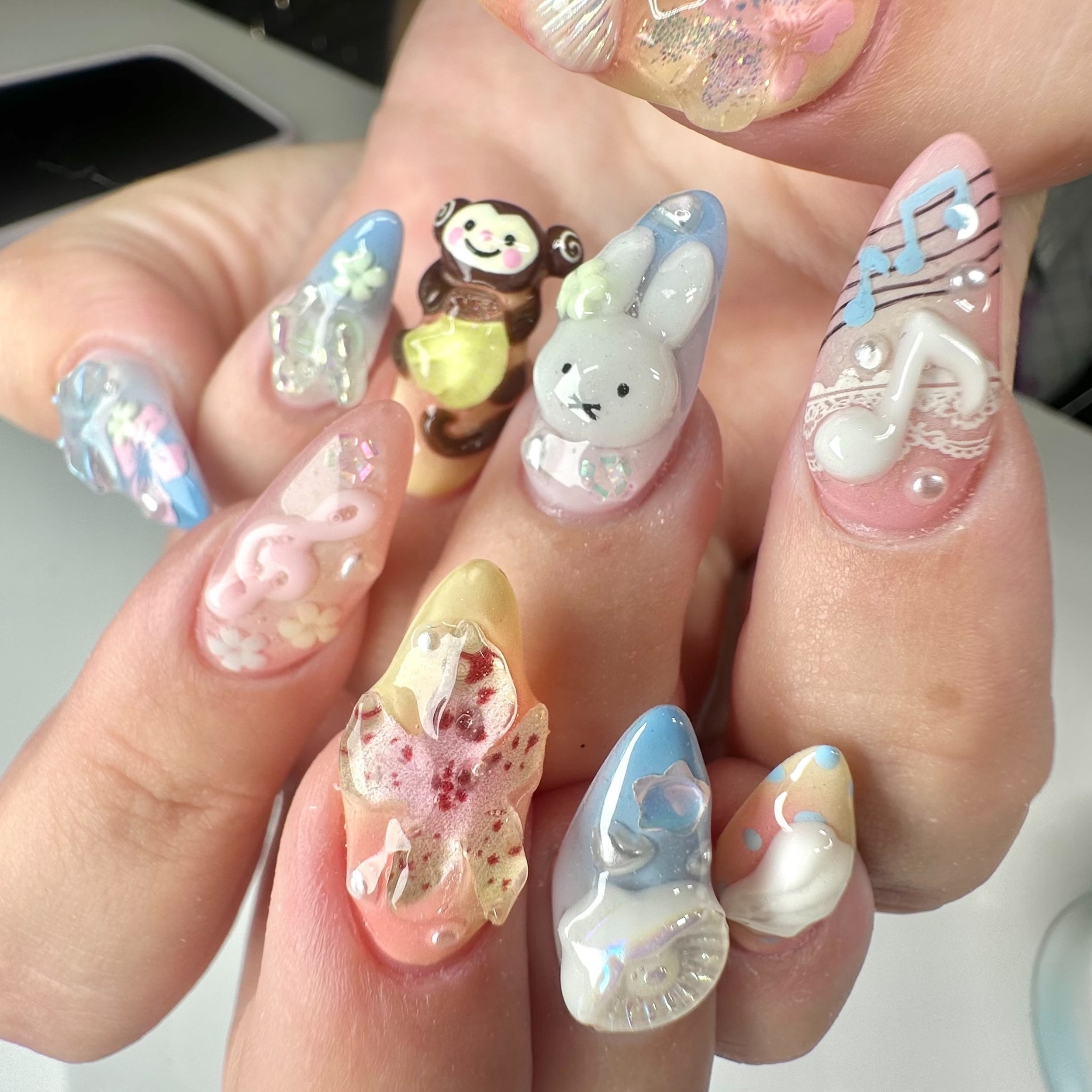 @mami_topcoat 🌊🍉

#tokyonails
#tokyonailsalon
#japanesenailart
#tokyonailart
#tokyonail