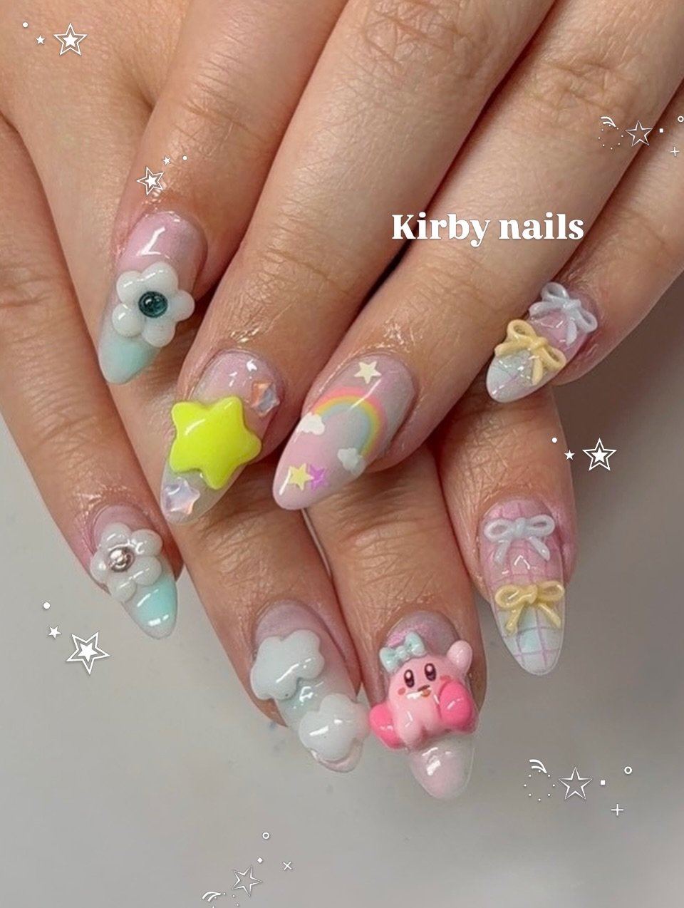 Tokyo nail salon 💕 cutest kirby nails @ayane_topcoat 

#tokyonails #tokyonailsalon #kirby #カービィネイル