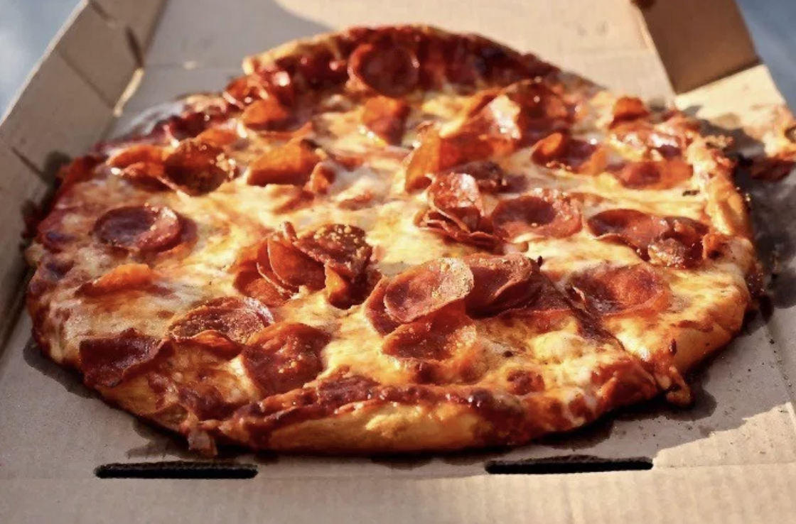 Nothing about this pie will appeal to a pizza purist who holds balance dear.