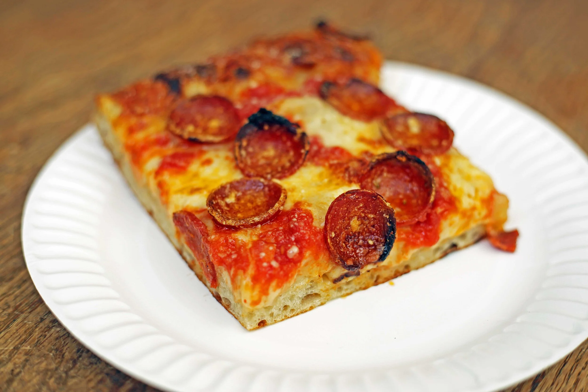 F & F's squares are called "Sicilians" but they're more like focaccia.