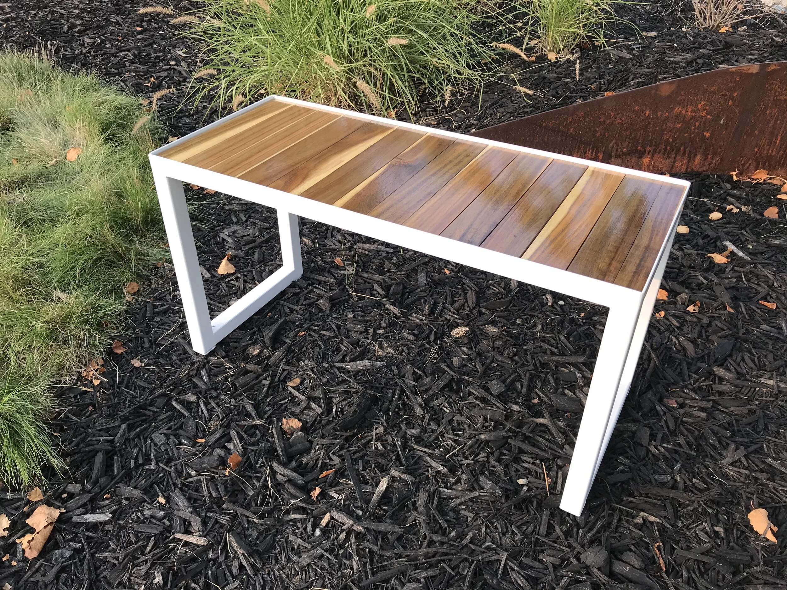 Teak Patio Side Table