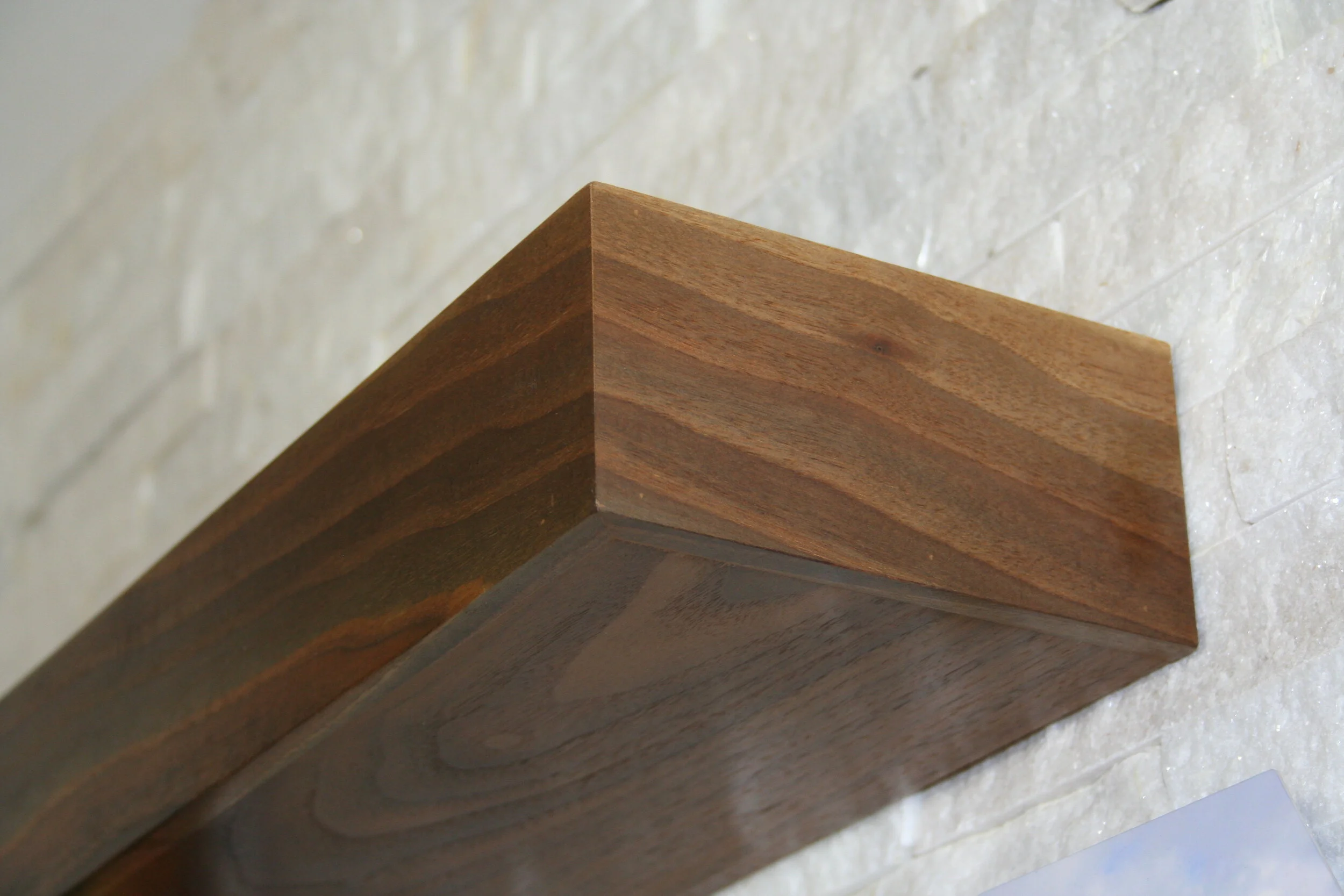 Floating Box Shelves