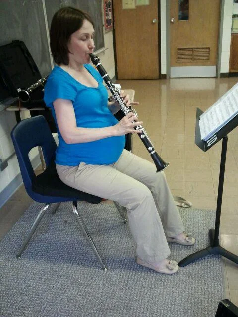 Big Belly Clarinet Playing!  Weekly Inspiration from Jenny