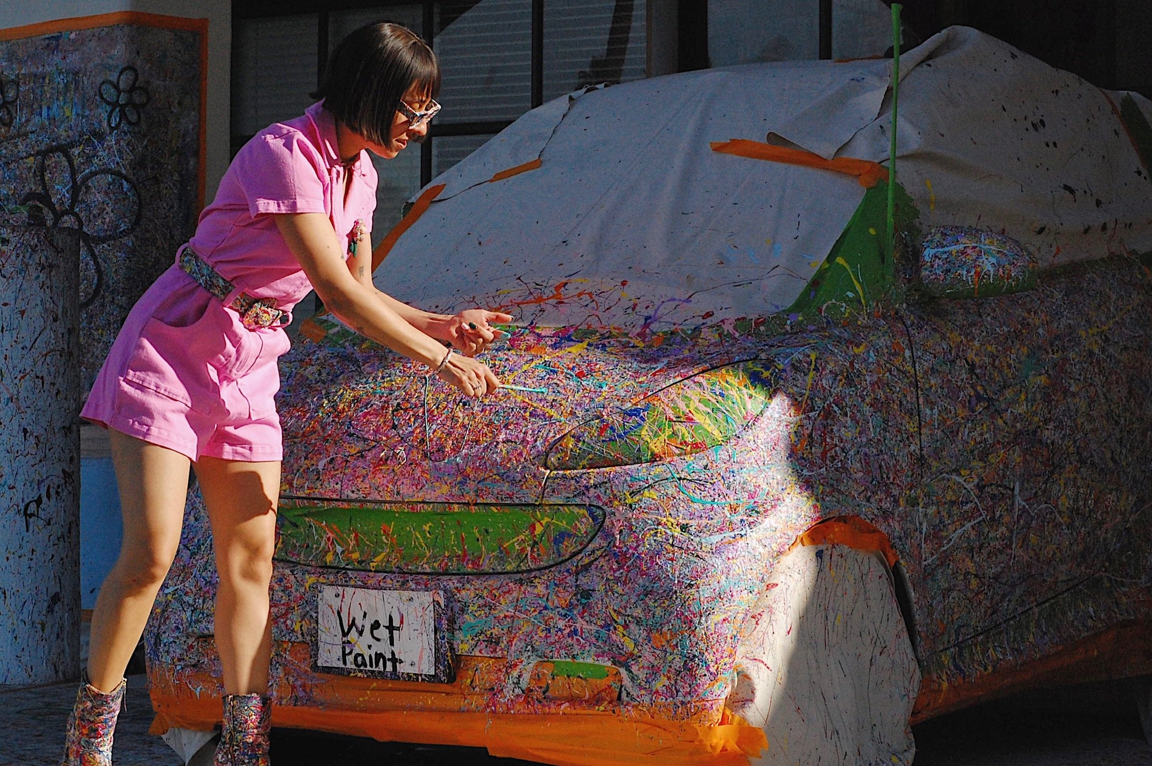 SUPERBLOOM Painted Smart Car.jpg