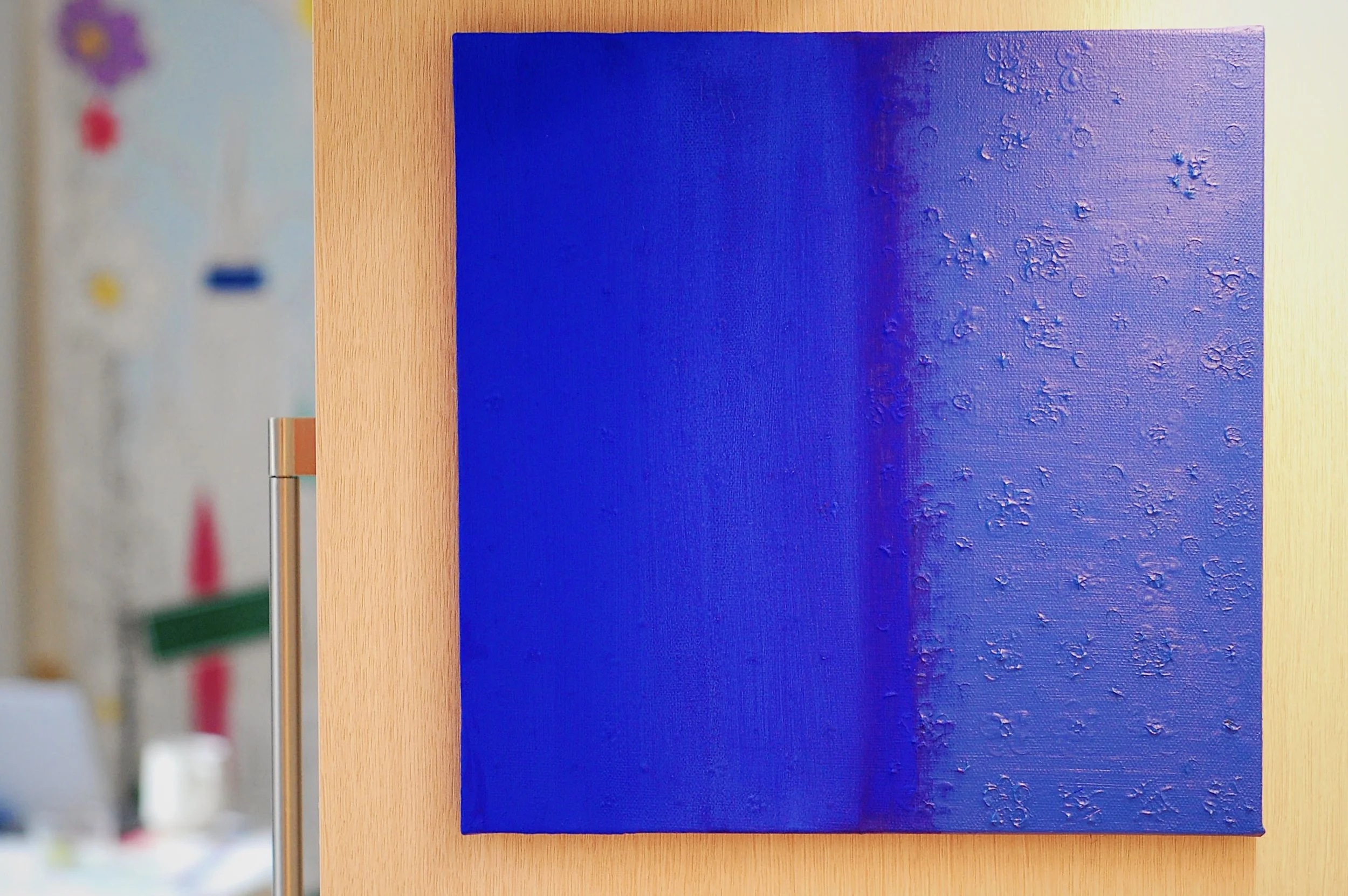 SUPERBLOOM loyal blue painting contemporary