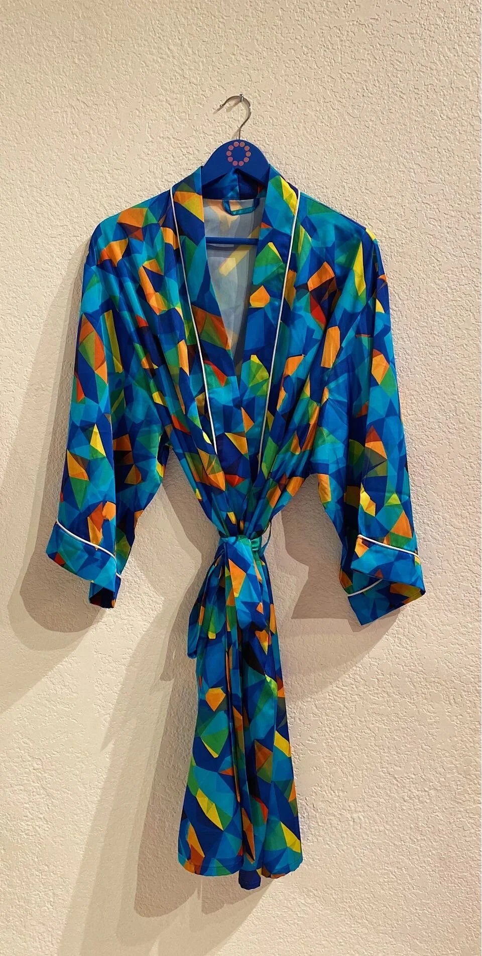 Superbloom Loyal Satin Robes Print Palm Springs