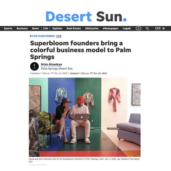 2022: Superbloom for Desert Sun