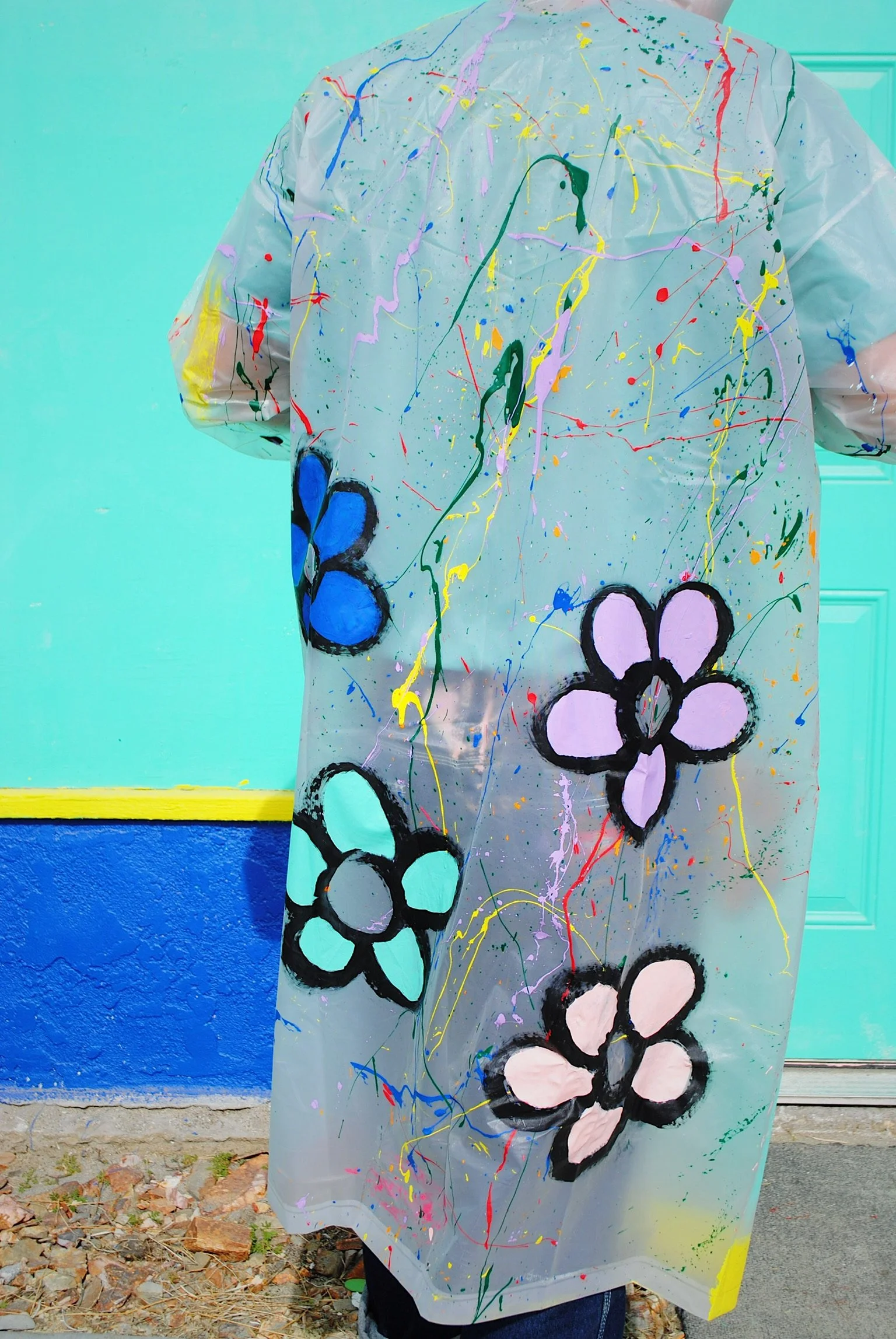 Handpainted Raincoat.JPG
