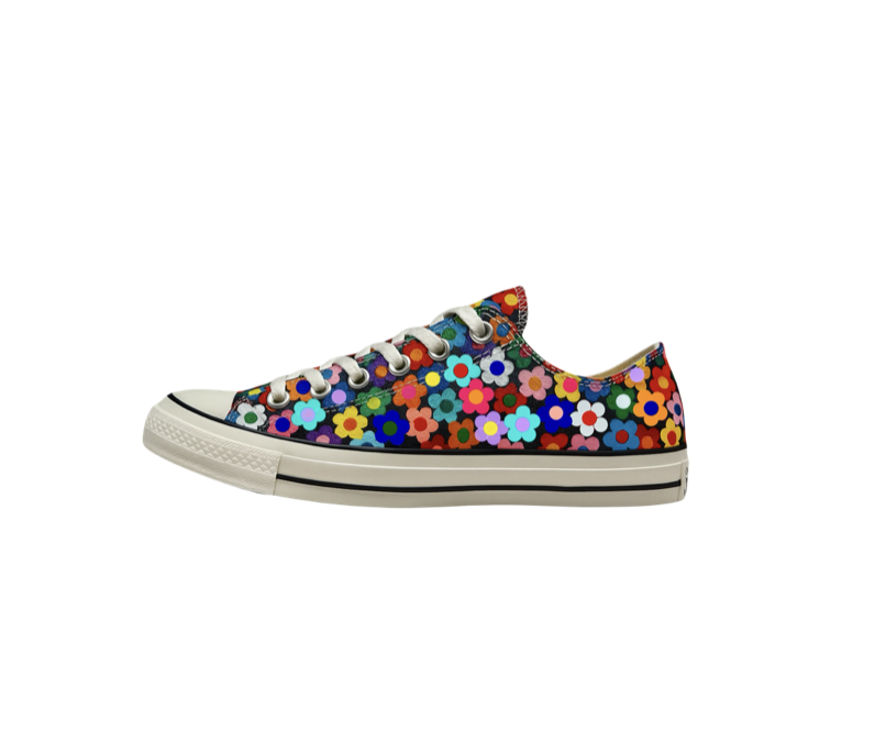 5-Petal Bloom Low Top Converse by SUPERBLOOM