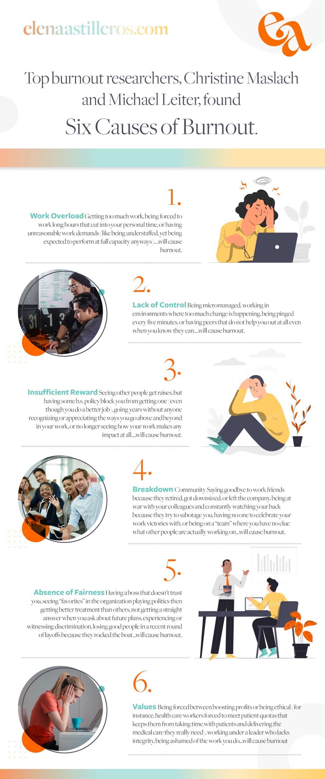 Six ways you burnout