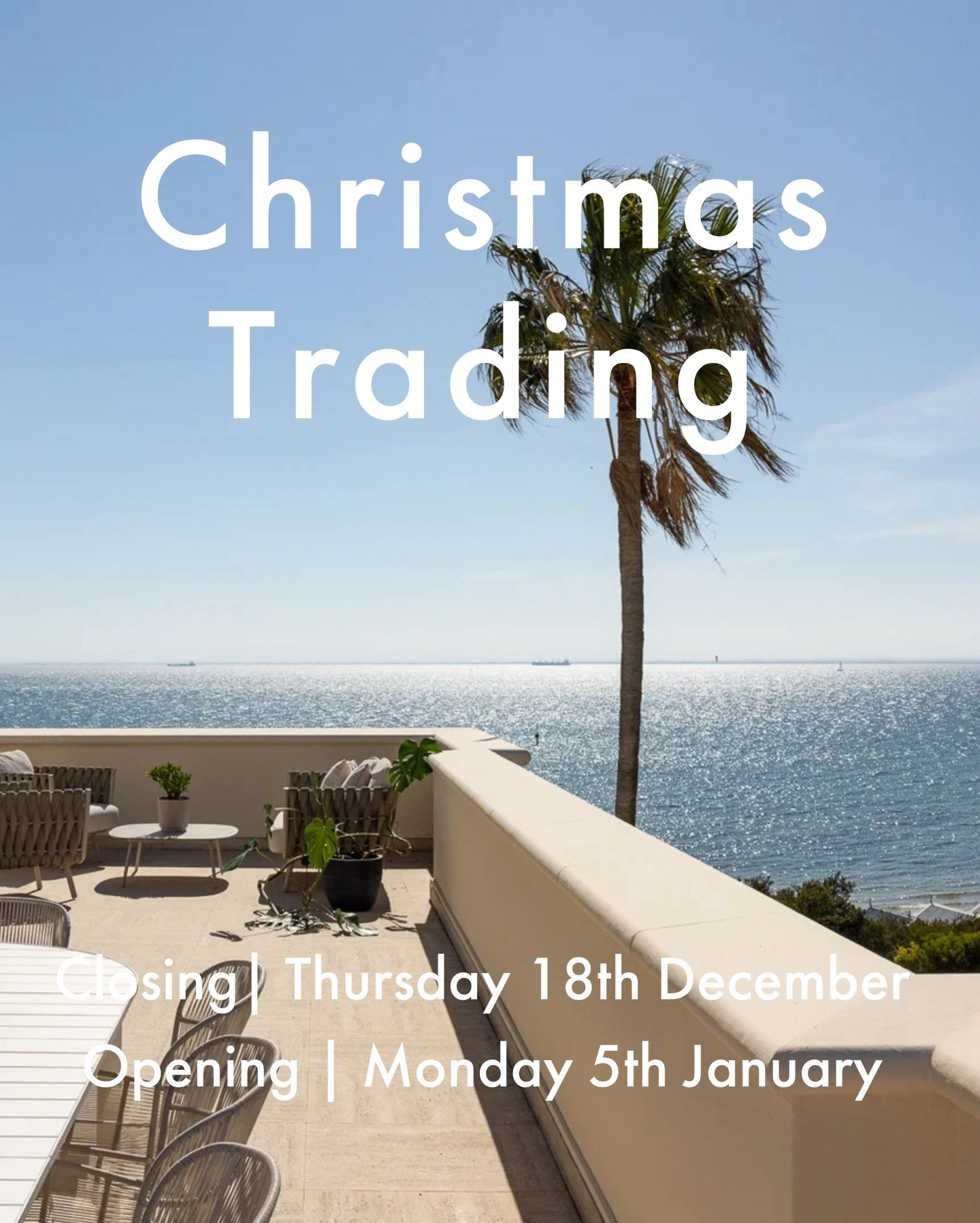 Christmas is a knocking, and so is our summer holiday break! 🙌🏽

The Cooper Robinson Group will 
be *out-of-office* from:
4pm Thursday 18th December, back 8am Monday 5th January- ready to take on 2026 with style!

#christmastrading