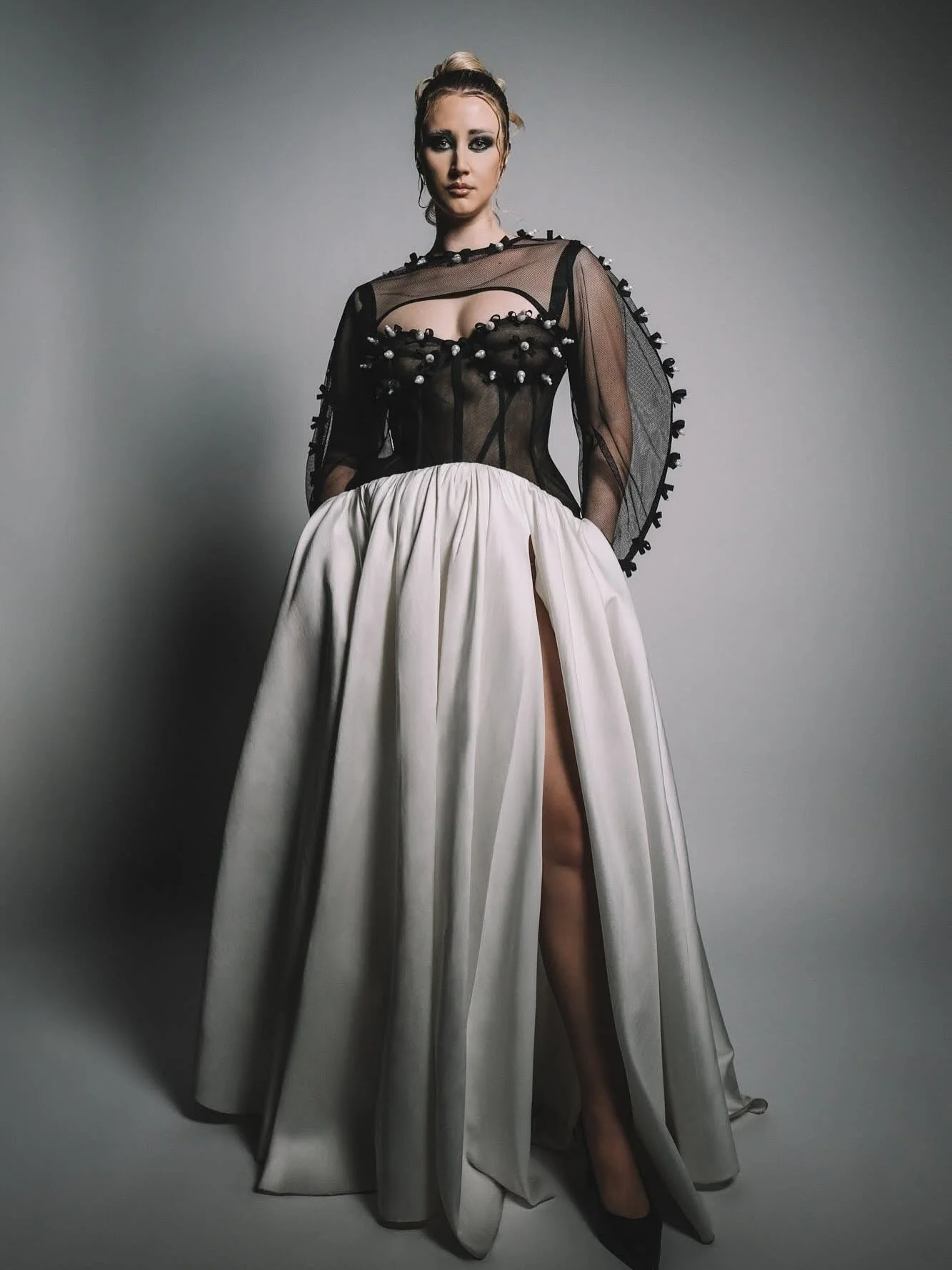 The NEW MOON gown, look 4 from the latest runway collection, SS26 AWAKENING.

See the full lookbook at ritual-unions.com

lookbook photographer: @tatsianatribunalova [slide 1-2]
runway &amp; backstage photographer: @the.saums [slide 4-16]
runway phot