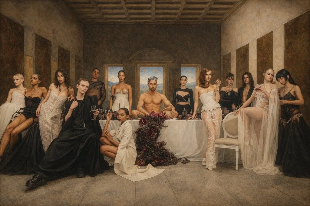 If fashion is a religion,
this is our ceremony.

1| the vision*
2| the becoming
3| the origin

Re:birth AW26 

presentation by Ritual Unions @ritualunions 
At Berlin Fashion Week @berlinfashionwe RAUM.Berlin by Fashion Council Germany @fashioncouncil