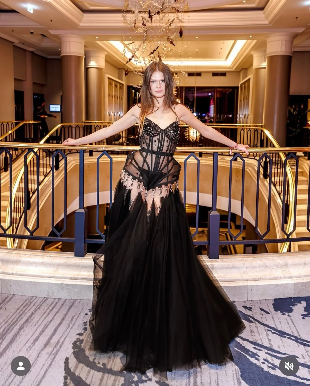@ikkimel42 wearing @ritualunions to GEMA

AWAKENING gown

photos @defrance.images @gettyimages 
make up and hair @ellenvibez 

#redcarpet #metgala #darkcouture #berlin