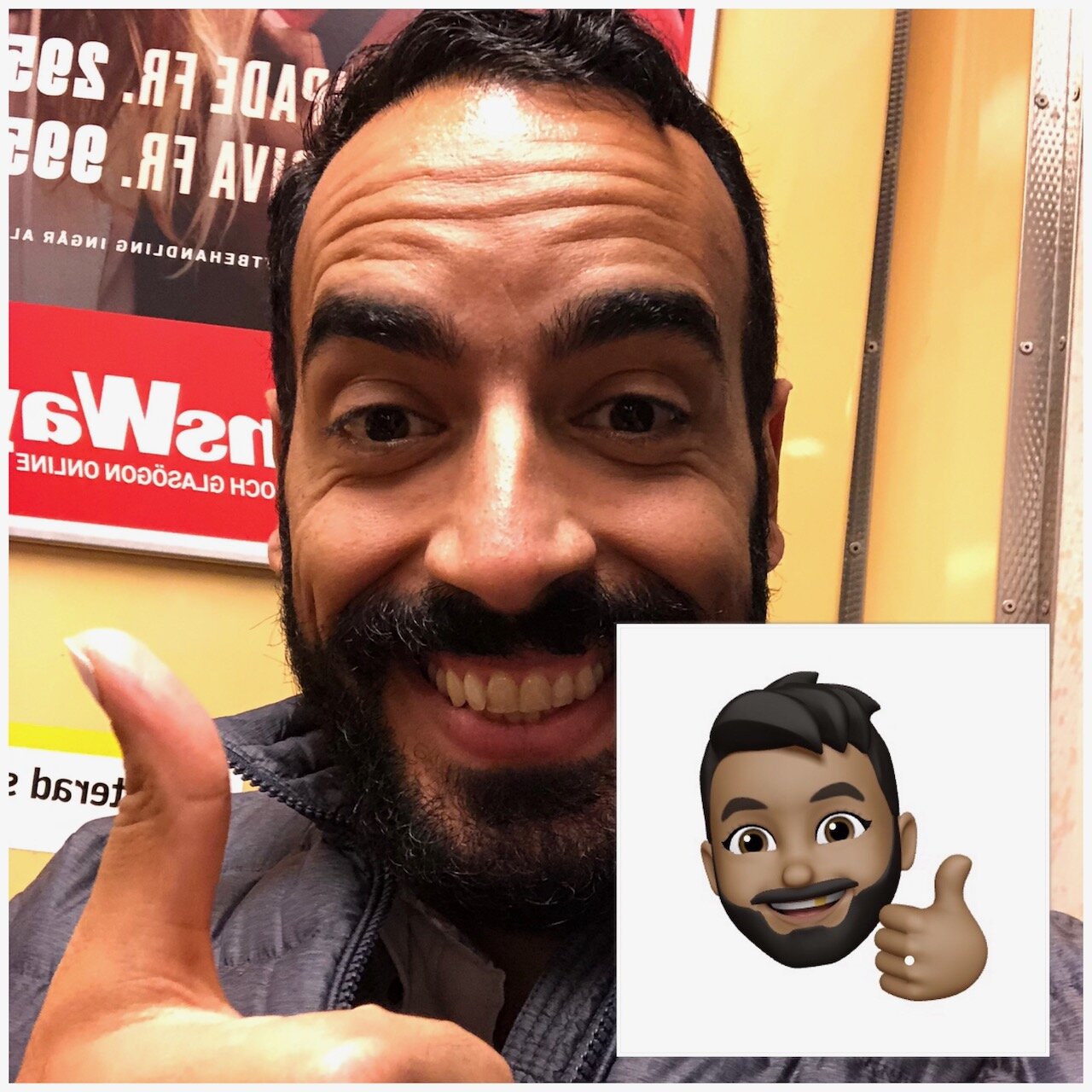 Hasan Fransson med snygg emoji